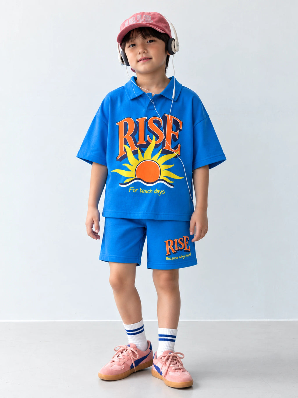 Rise & Shine Oversized Collar Cord Set