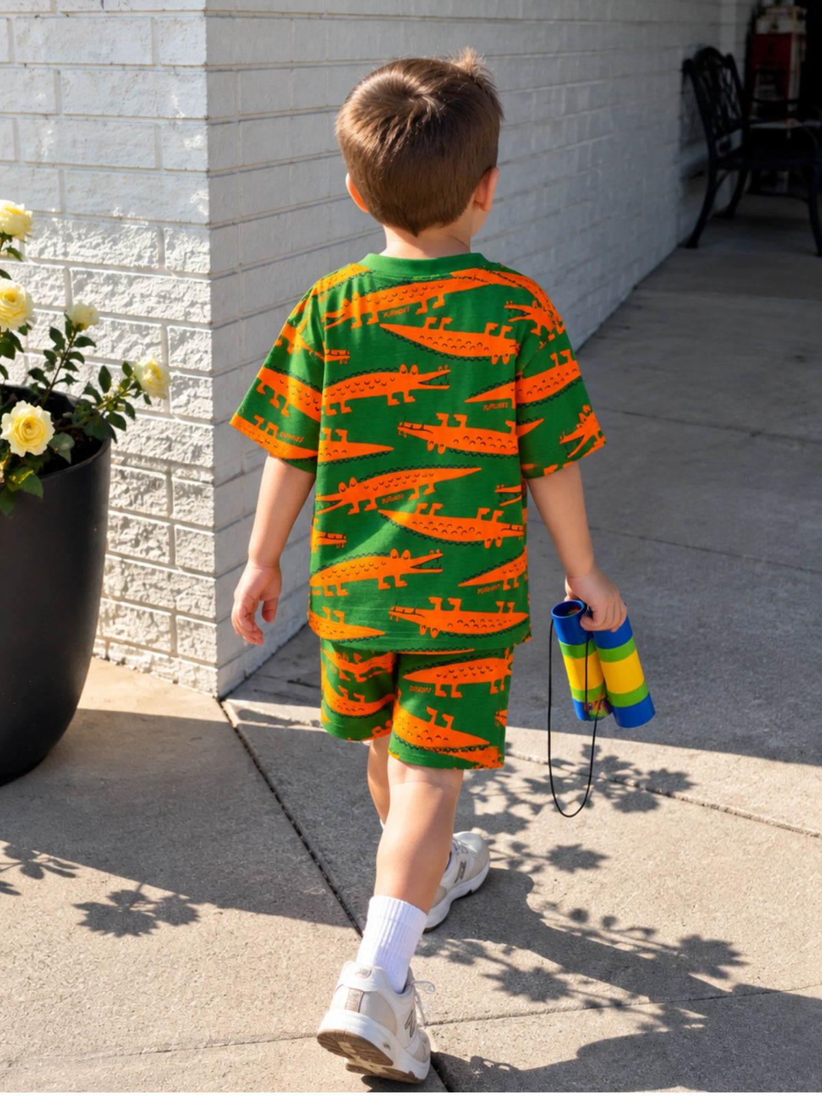 Crocodile Crew Oversized Cord Set