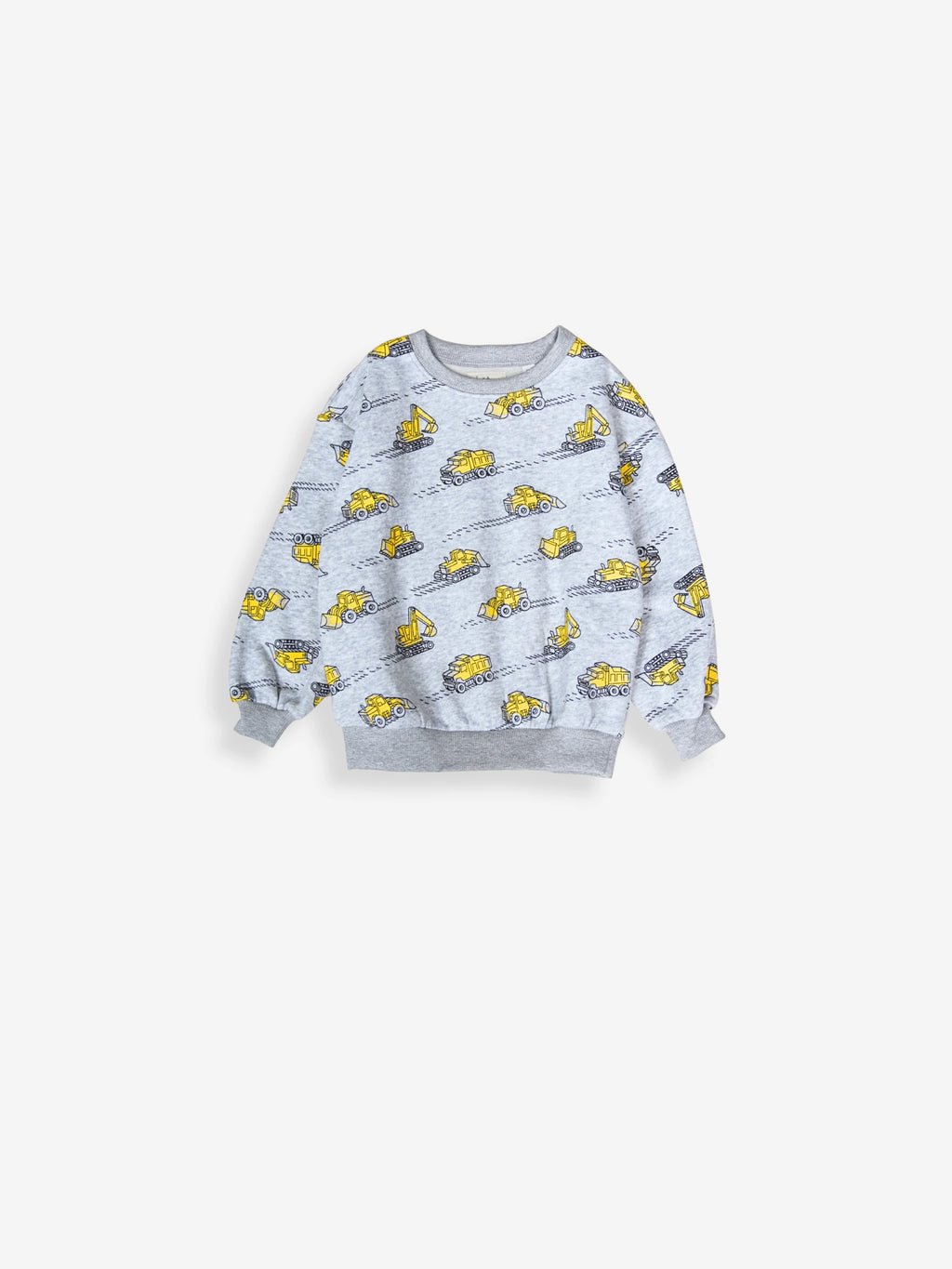 Winter Fleece: Yellow Digger Cozy Sweatshirt Set