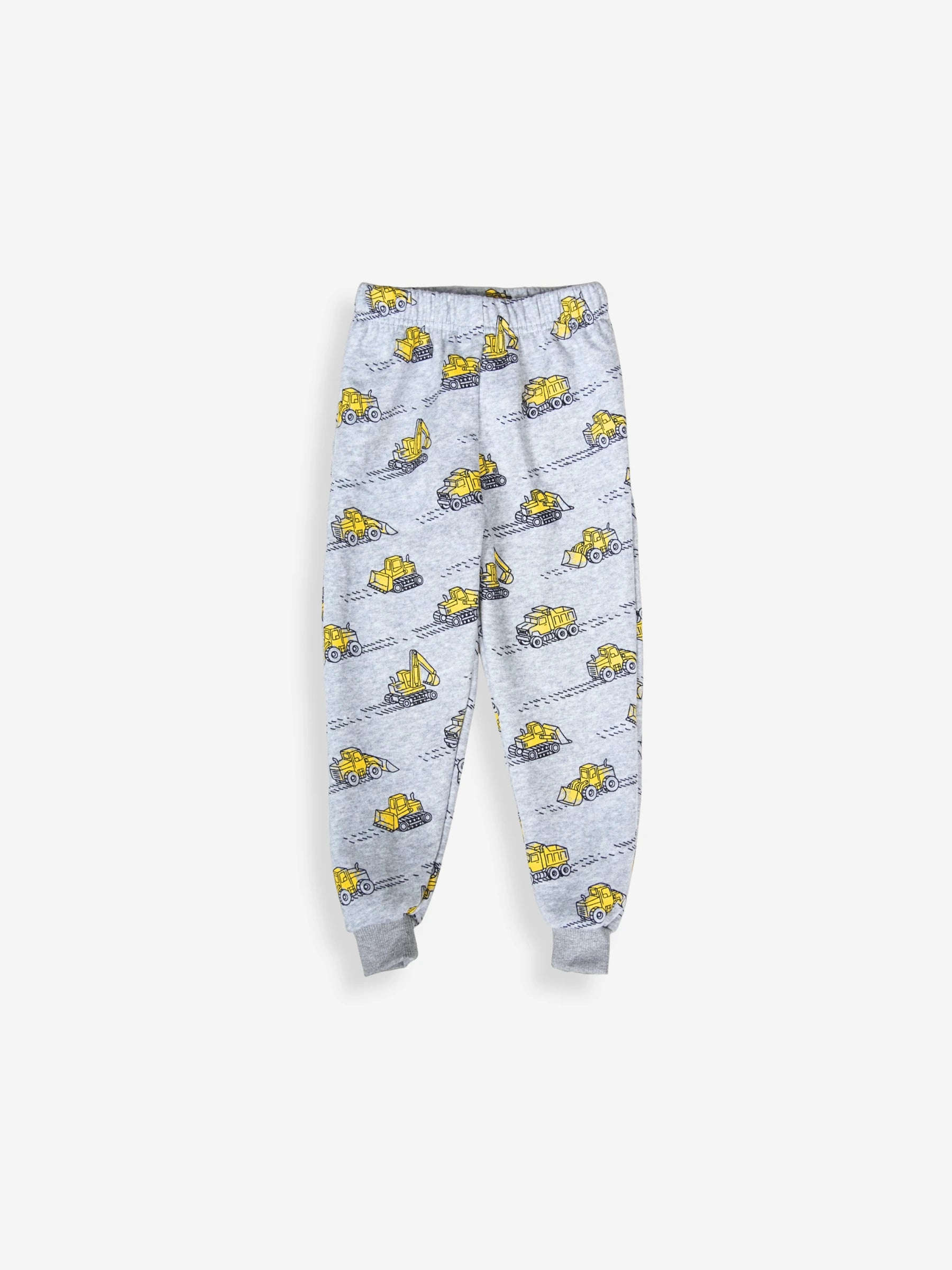 Winter Fleece: Yellow Digger Cozy Sweatshirt Set