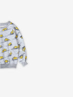 Winter Fleece: Yellow Digger Cozy Sweatshirt Set