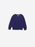 Premium Winter Fleece: Navy Blue Sweatshirt Set