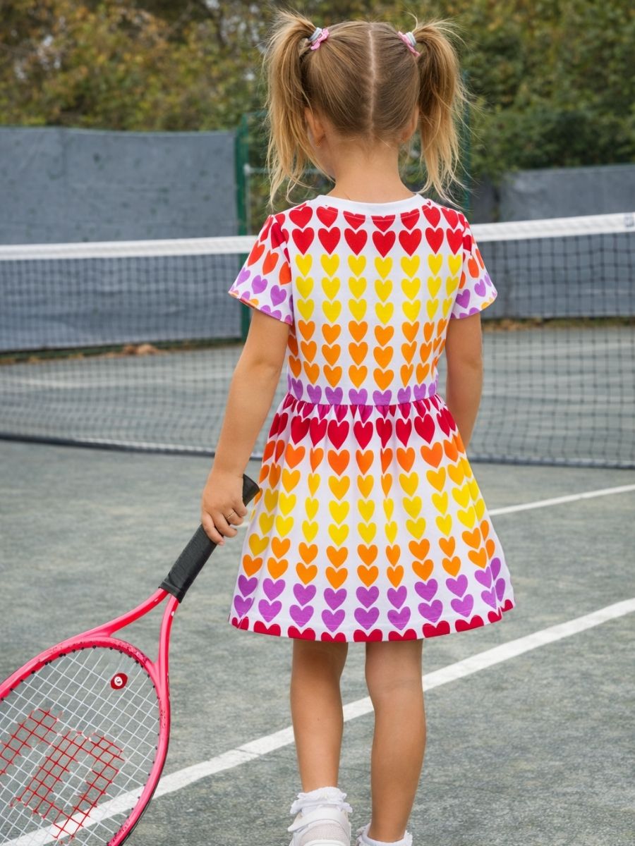 Love in Bloom: Premium Ruffle Sleeve Dress