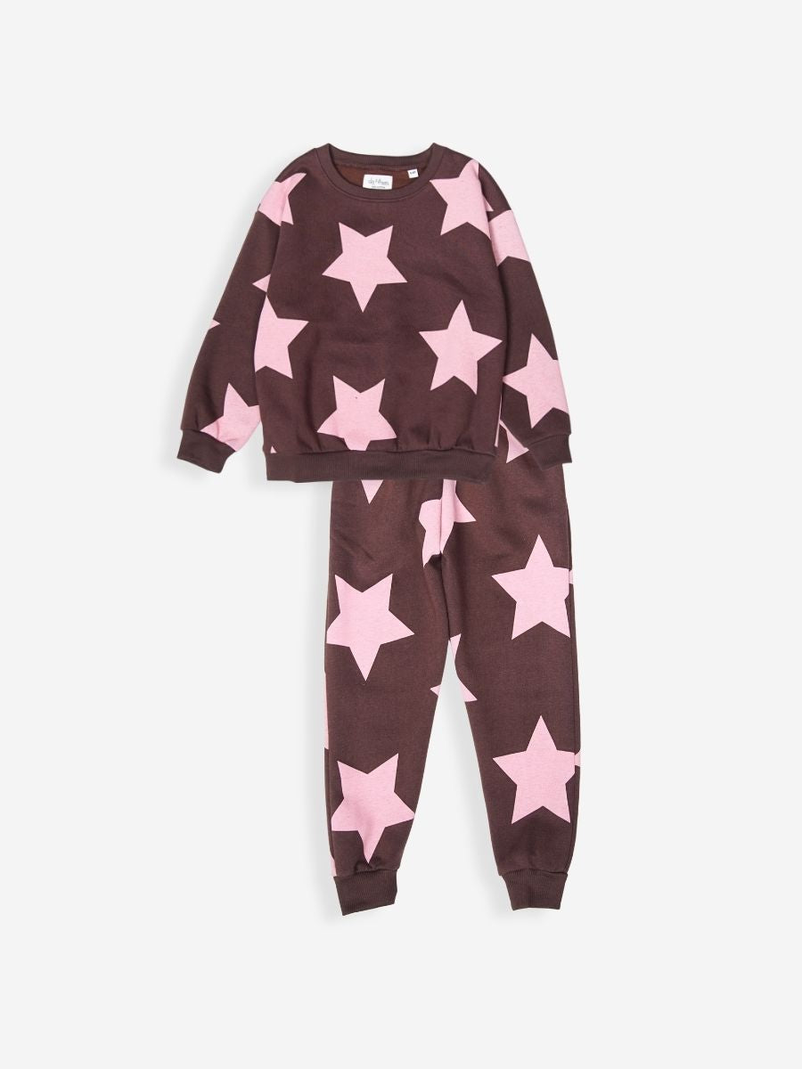Pink Star Hug Sweatshirt