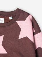 Pink Star Hug Sweatshirt
