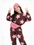 Pink Star Hug Sweatshirt
