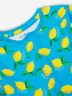 Citrus Lemon Oversized Cord set (Blue)