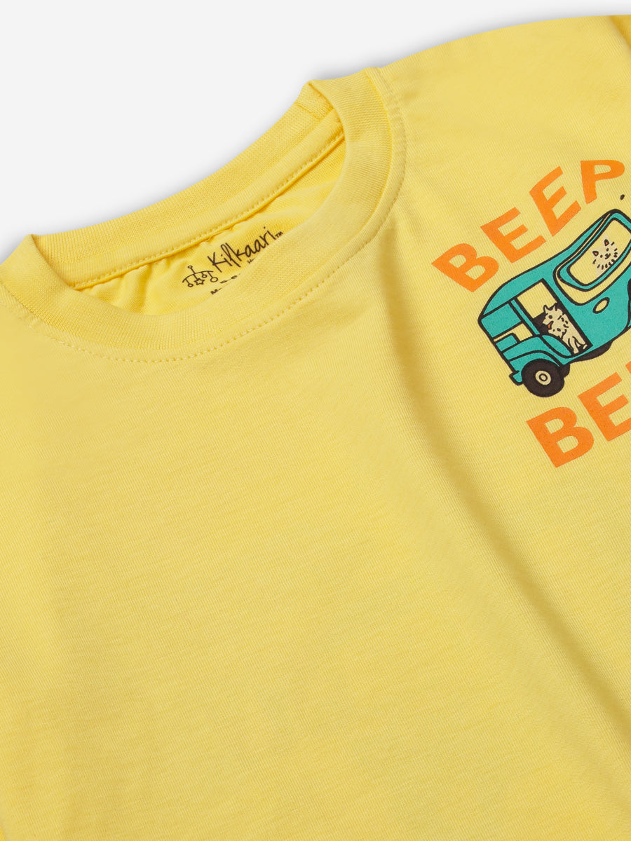 Beep Beep Rickshaw premium Tshirt