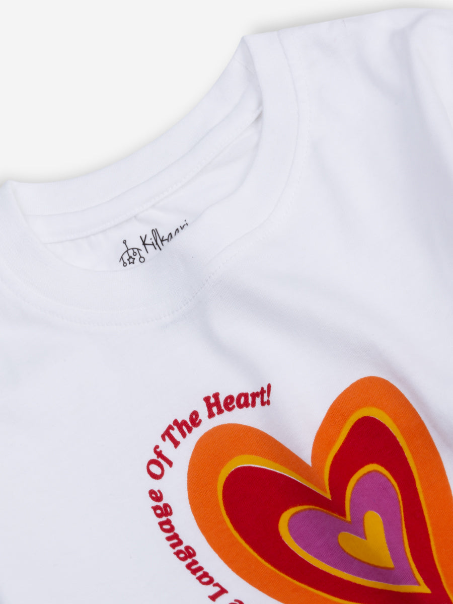 Kindness Heart T-shirt &amp; Bootcut Pants Set