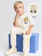 Build It Up! Oversized T-shirt and Joggers Set