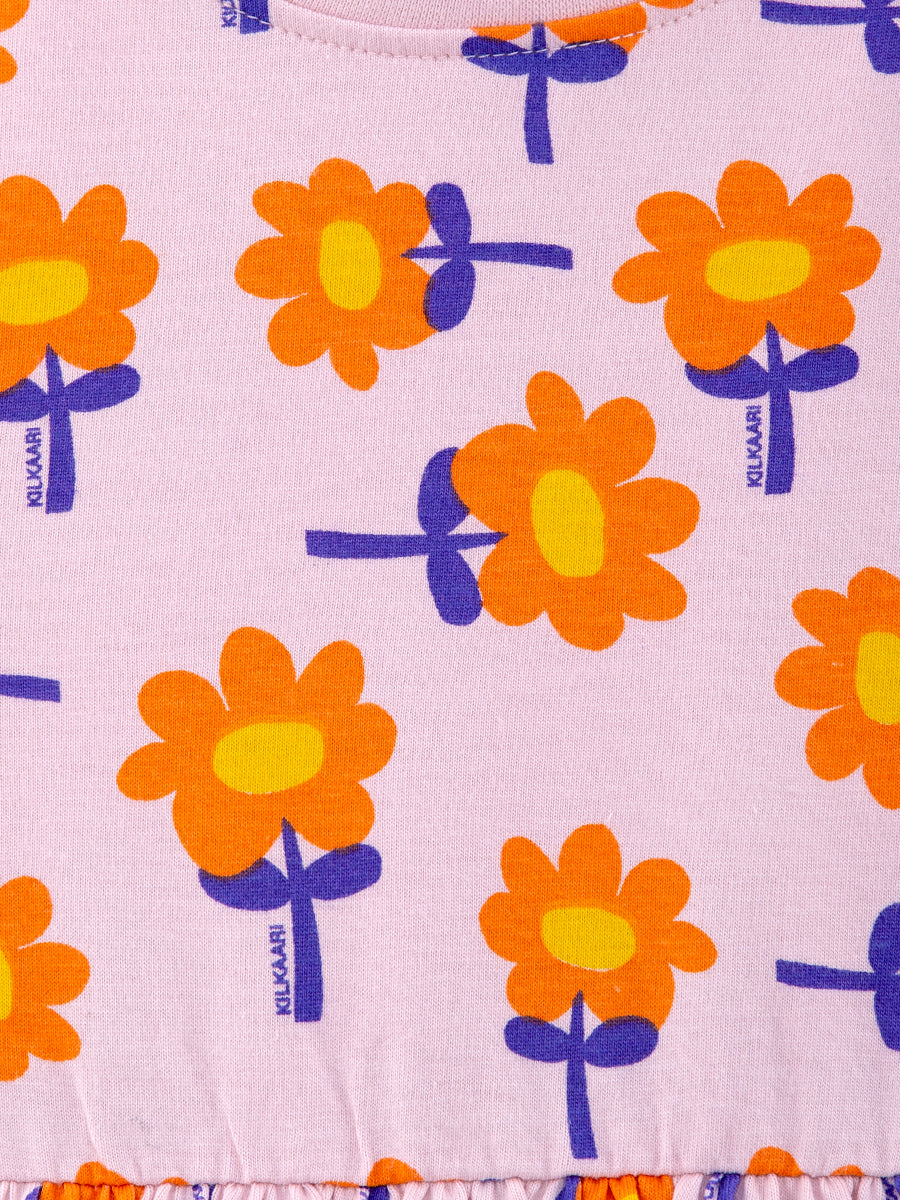 Little Daisy: Premium Ruffle Sleeve Dress