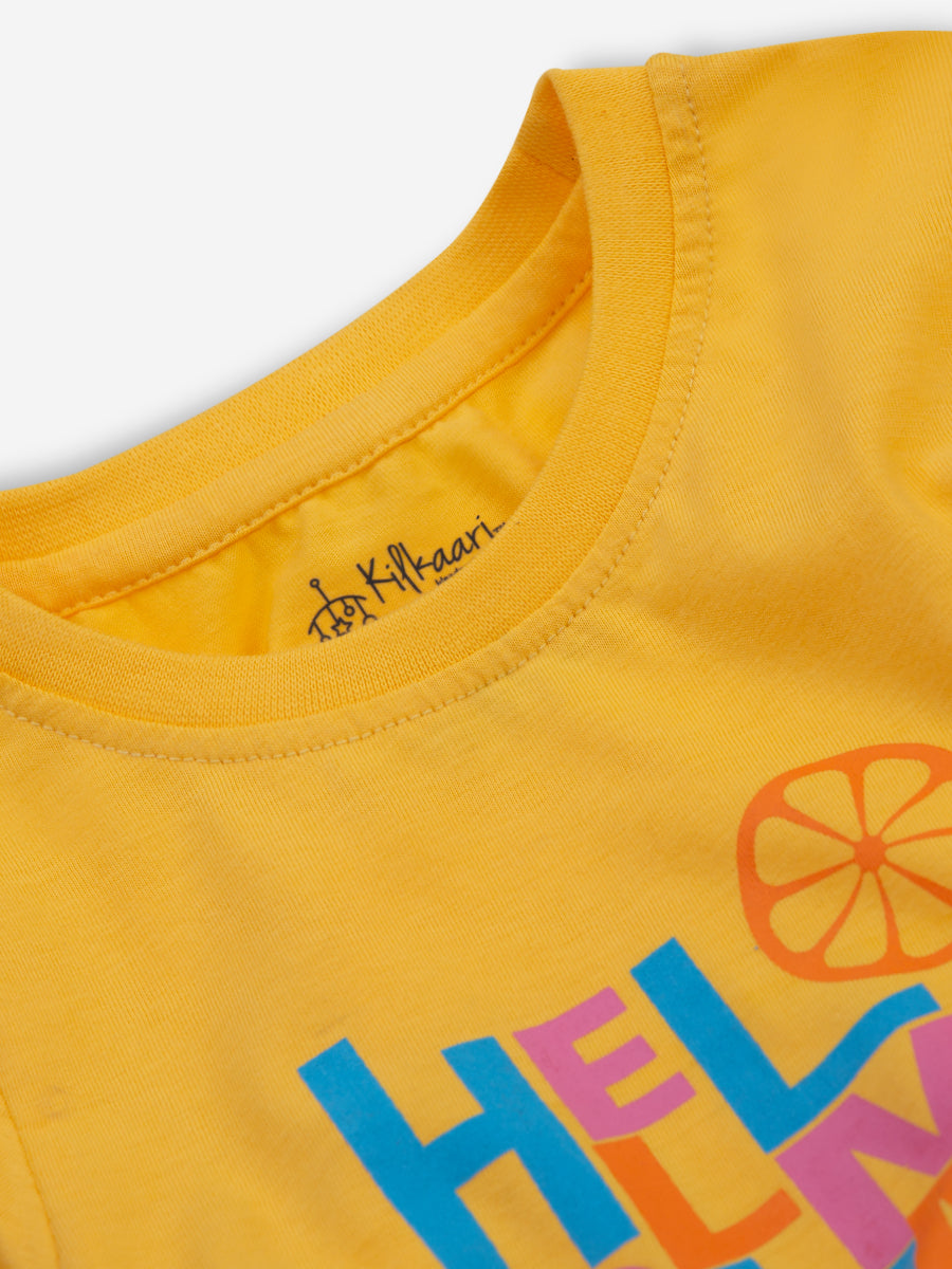 “Hello Summer” Pure Cotton Dress