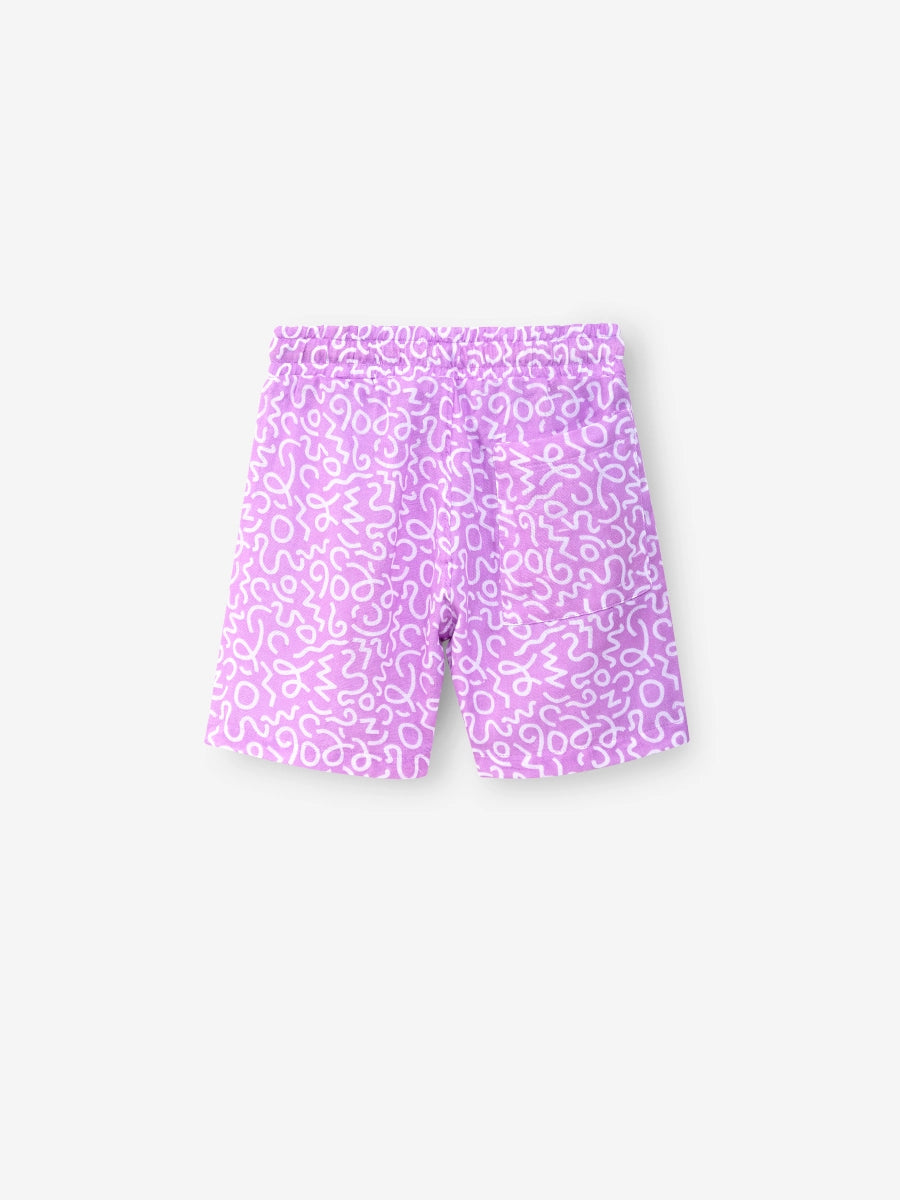 Pure Linen: Purple Safari Cord Set