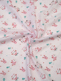 Cuddly Comfort: Light Pink Bamboo Muslin Swaddle