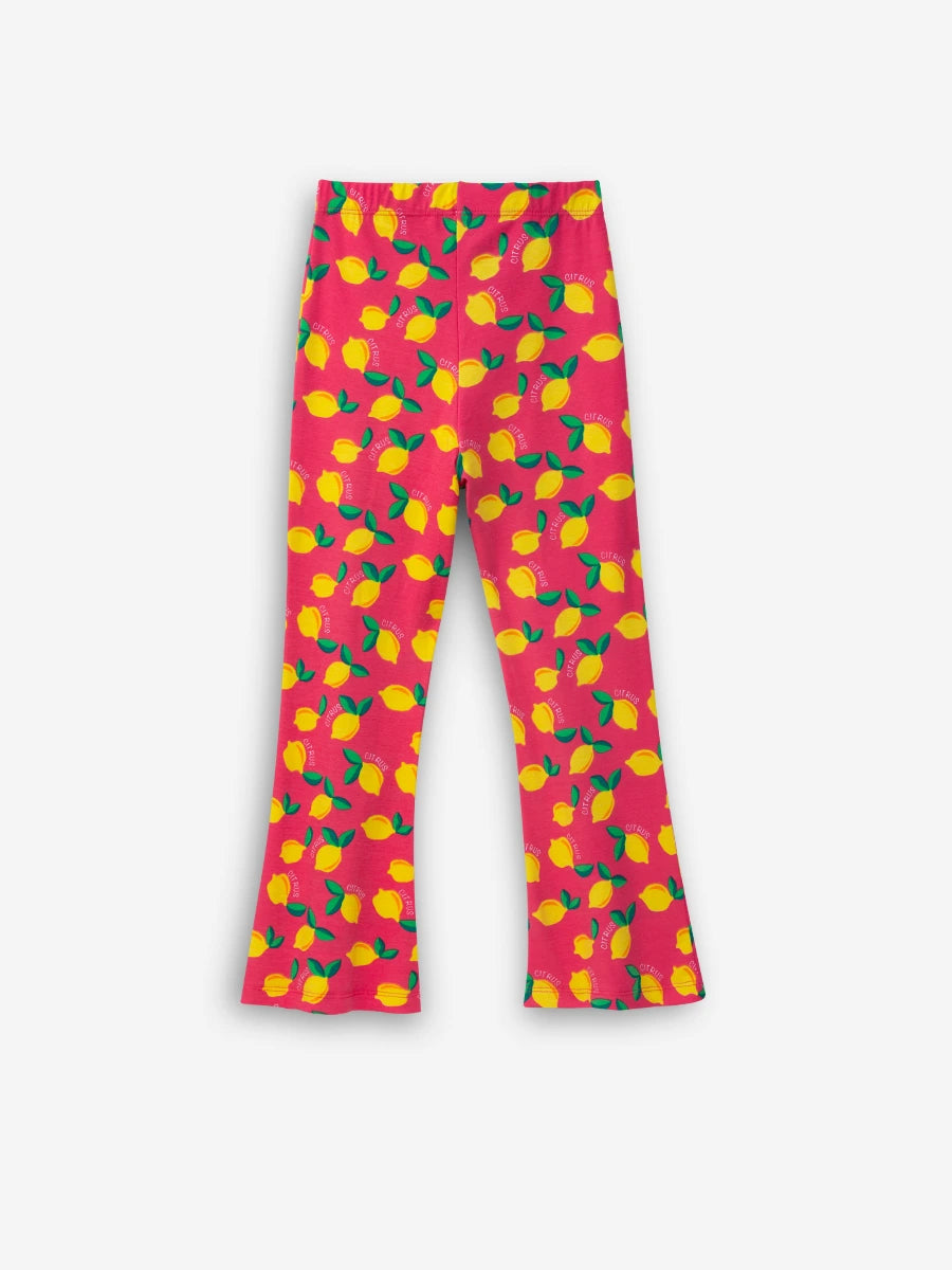 Red Citrus Spark Bootcut Pant set