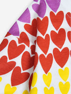 Gradient Hearts Premium Oversized Co-ord Set