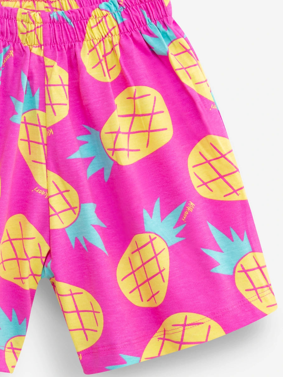 Pink Pineapple Pop Oversized Cord Set