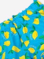 Citrus Lemon Oversized Cord set (Blue)