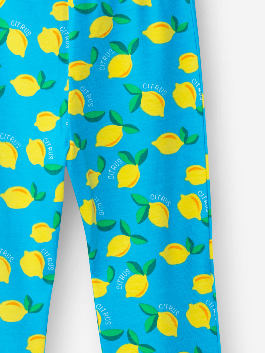 Blue Lemon Zest Bootcut Set