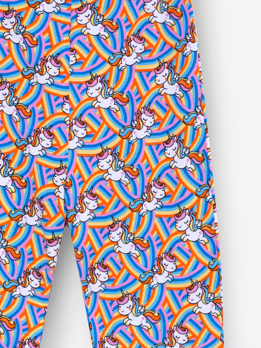 Premium: Unicorn Pop Bootcut Set (Purple)