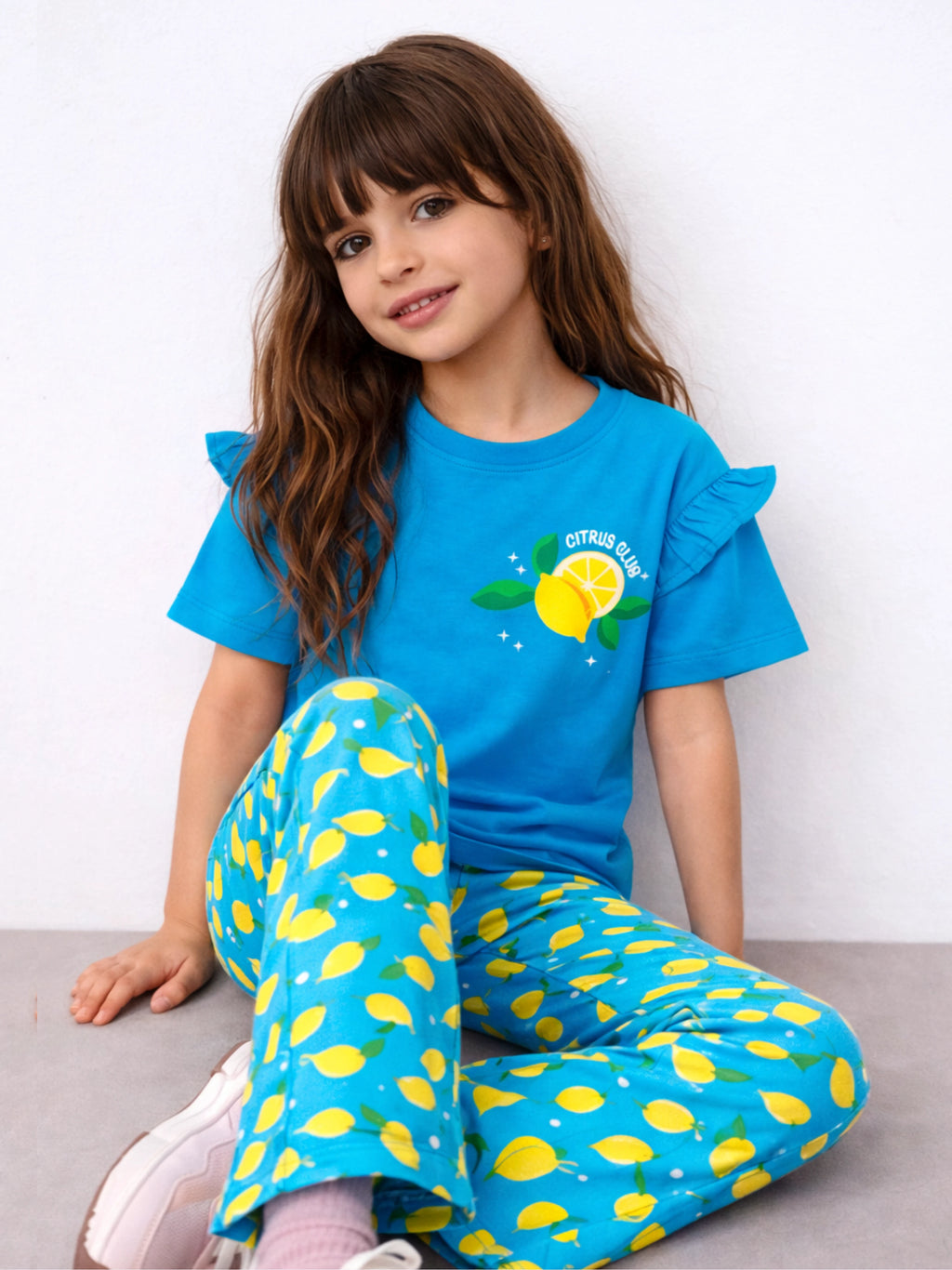 Blue Lemon Zest Bootcut Set