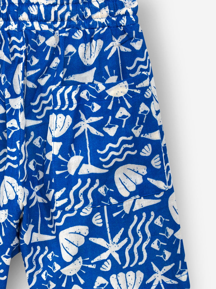 Pure Linen: Palm Paradise Premium Cord Set