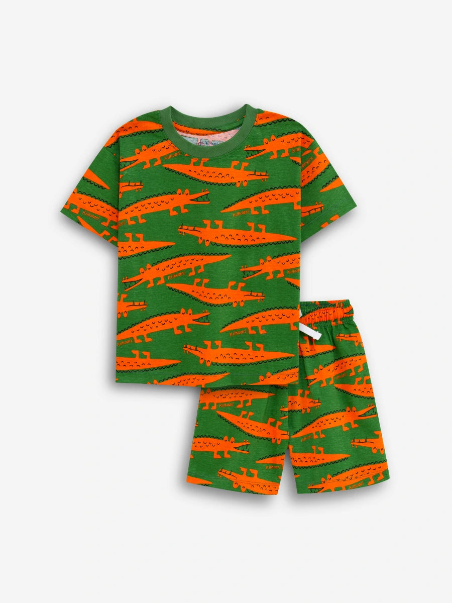 Crocodile Crew Oversized Cord Set