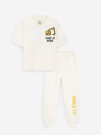 Build It Up! Oversized T-shirt and Joggers Set