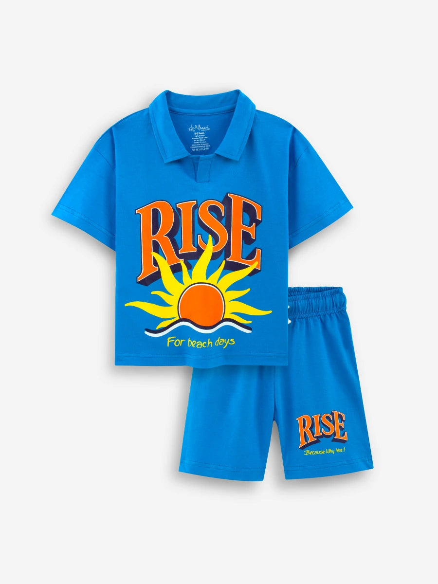 Rise & Shine Oversized Collar Cord Set