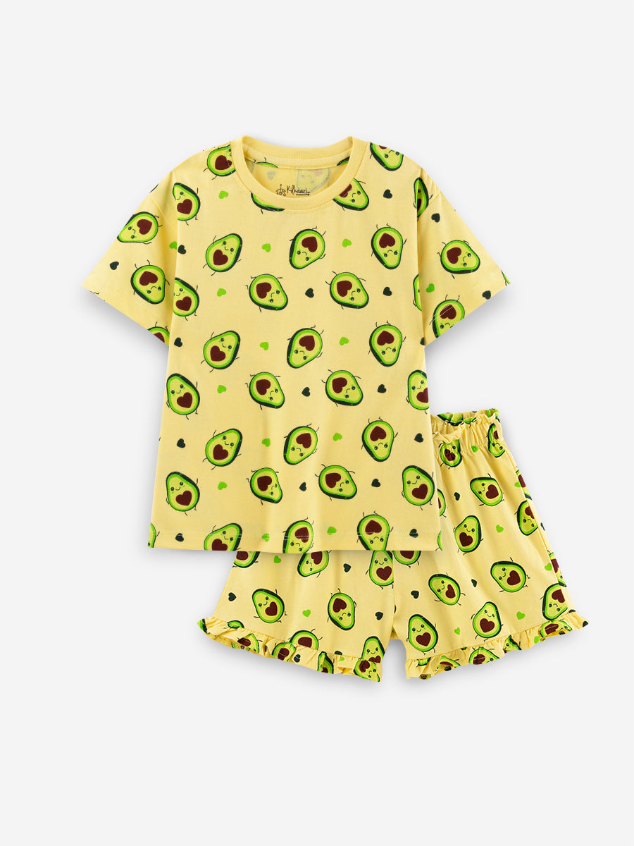 Avo Fun Ruffle Oversized Cord Set