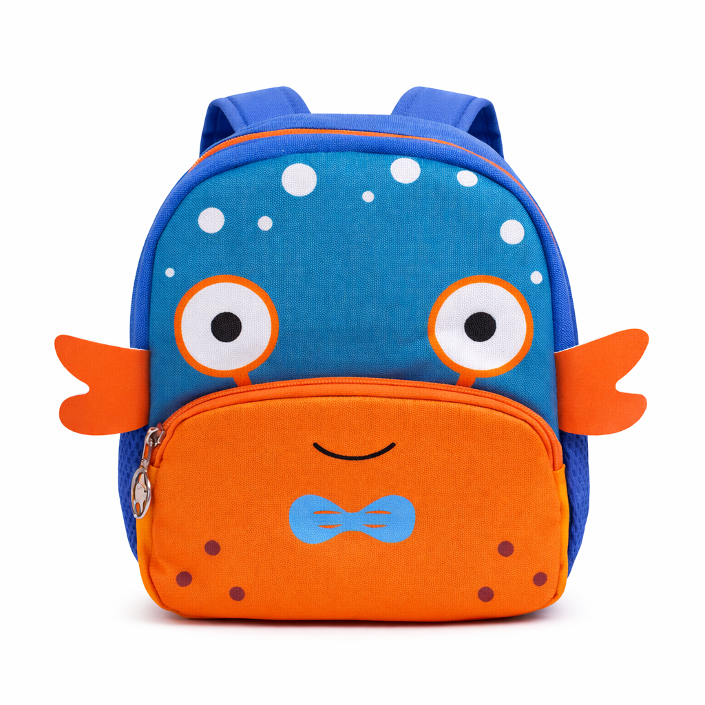 Bubbles the Fish Nursery School and Travel Backpack for Boys & Girls