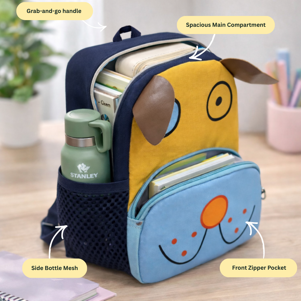 Buddy Pup Preschool Backpack for Boys & Girls