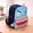 Chompy Shark Nursery School and Travel Backpack for Boys & Girls
