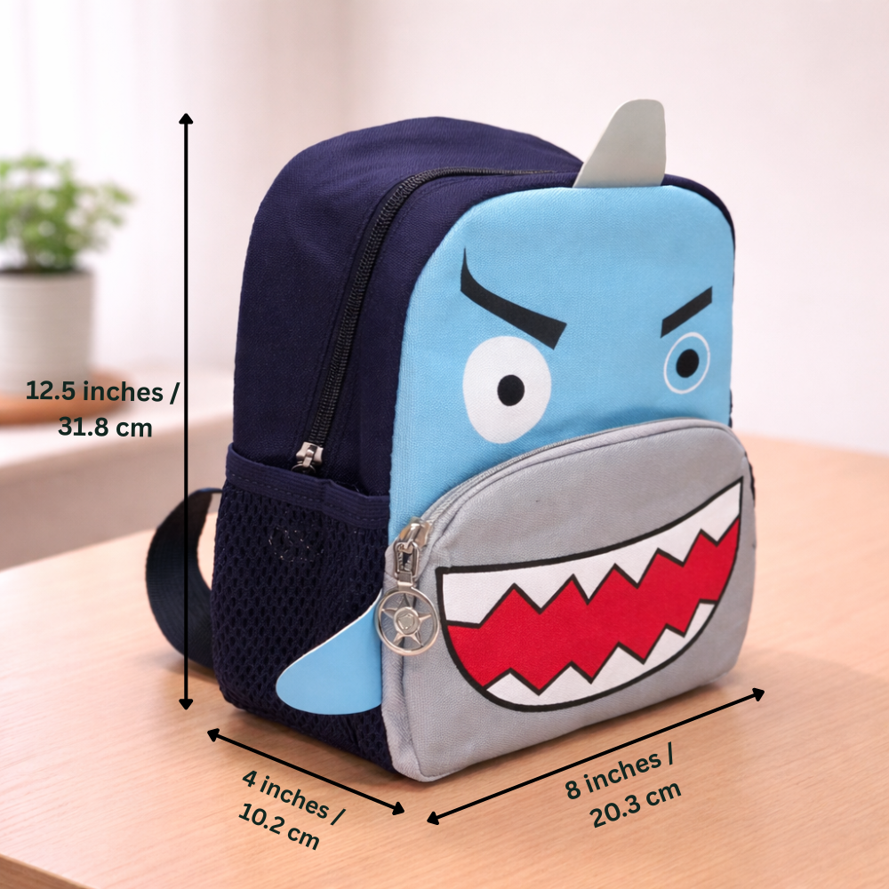 Chompy Shark Nursery School and Travel Backpack for Boys & Girls