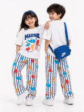 Marine Splash Full Pant Sibling Set