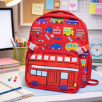 Little City Explorer  For Todlers & Kids - London Bus Backpack