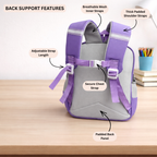 Little Dreamers Hologram Backpack For Todlers & Kids - Lavender Lagoon Mermaid