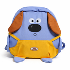 Little Paws Preschool Adventure Collection - Bubbles Blue Overalls Backpack