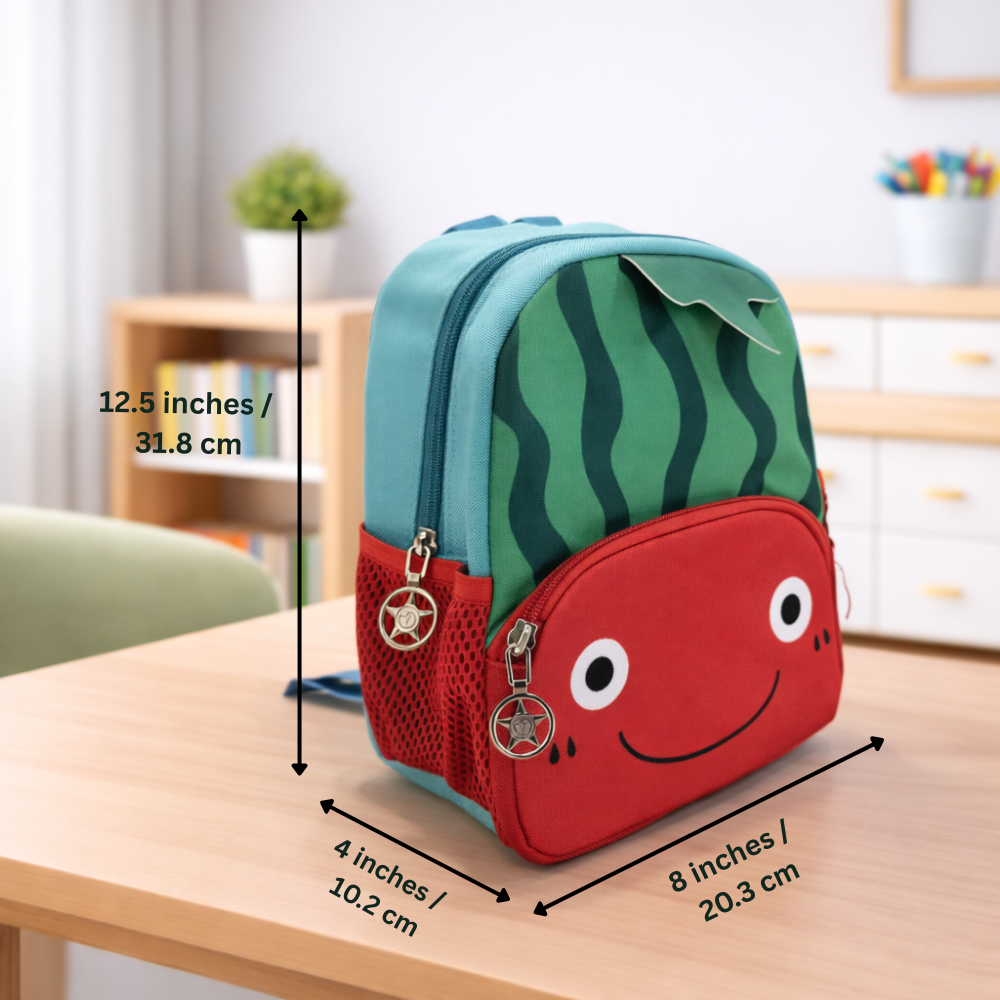 Mello Watermelon Nursery School and Travel Backpack for Boys & Girls