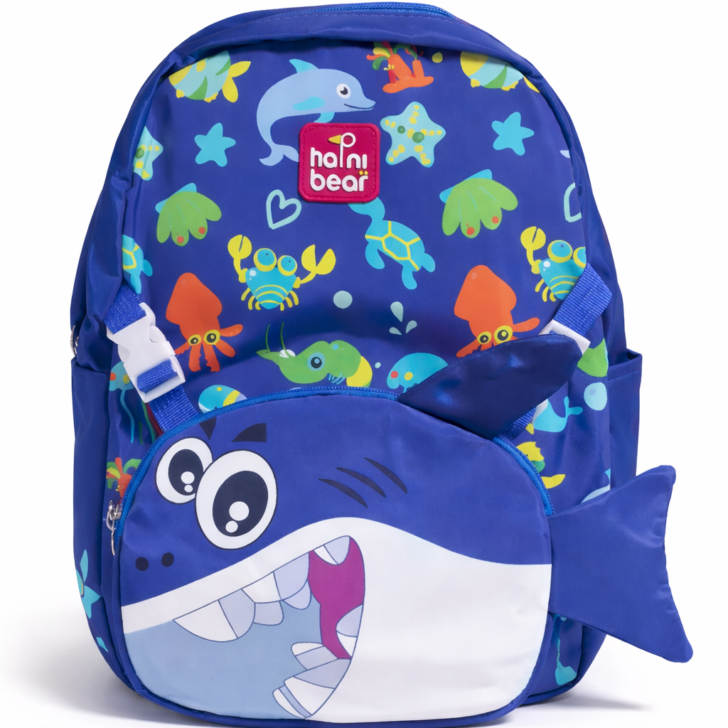 Ocean Explorer For Todlers & Kids -Captain Blue Shark Backpack