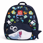 Ocean Explorer For Todlers & Kids - Midnight Fin Shark Backpack