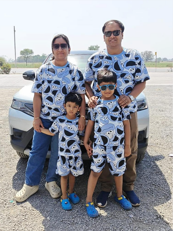 Blue Muppet Dad/Mom T-shirt