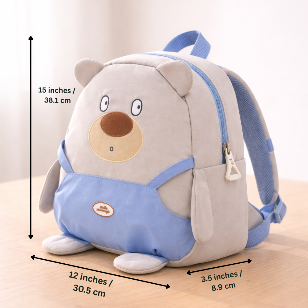Tiny Teddy Tales Preschool Collection - Oatmeal Cub Backpack