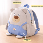 Tiny Teddy Tales Preschool Collection - Oatmeal Cub Backpack