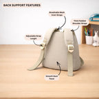 Tiny Teddy Tales Preschool Collection - Oatmeal Cub Backpack