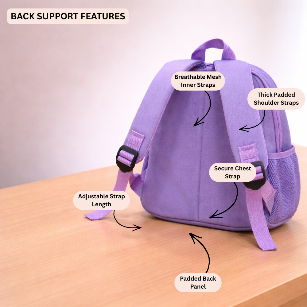 Twinkle Owl Nursery School and Travel Backpack for Boys & Girls