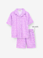 Pure Linen: Purple Safari Cord Set