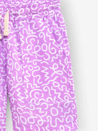 Pure Linen: Purple Safari Cord Set