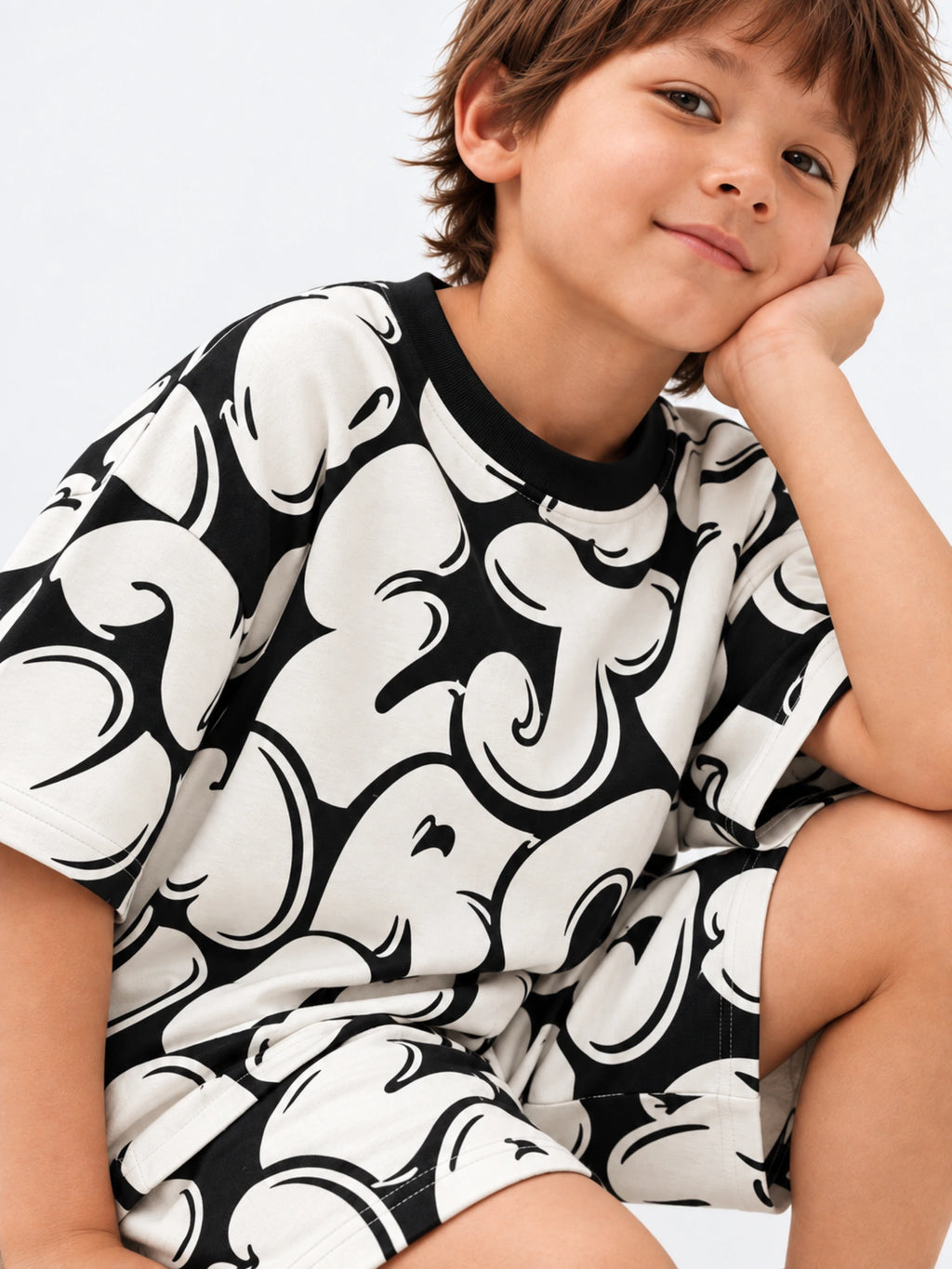 Scribble Pop Oversized Cord Set