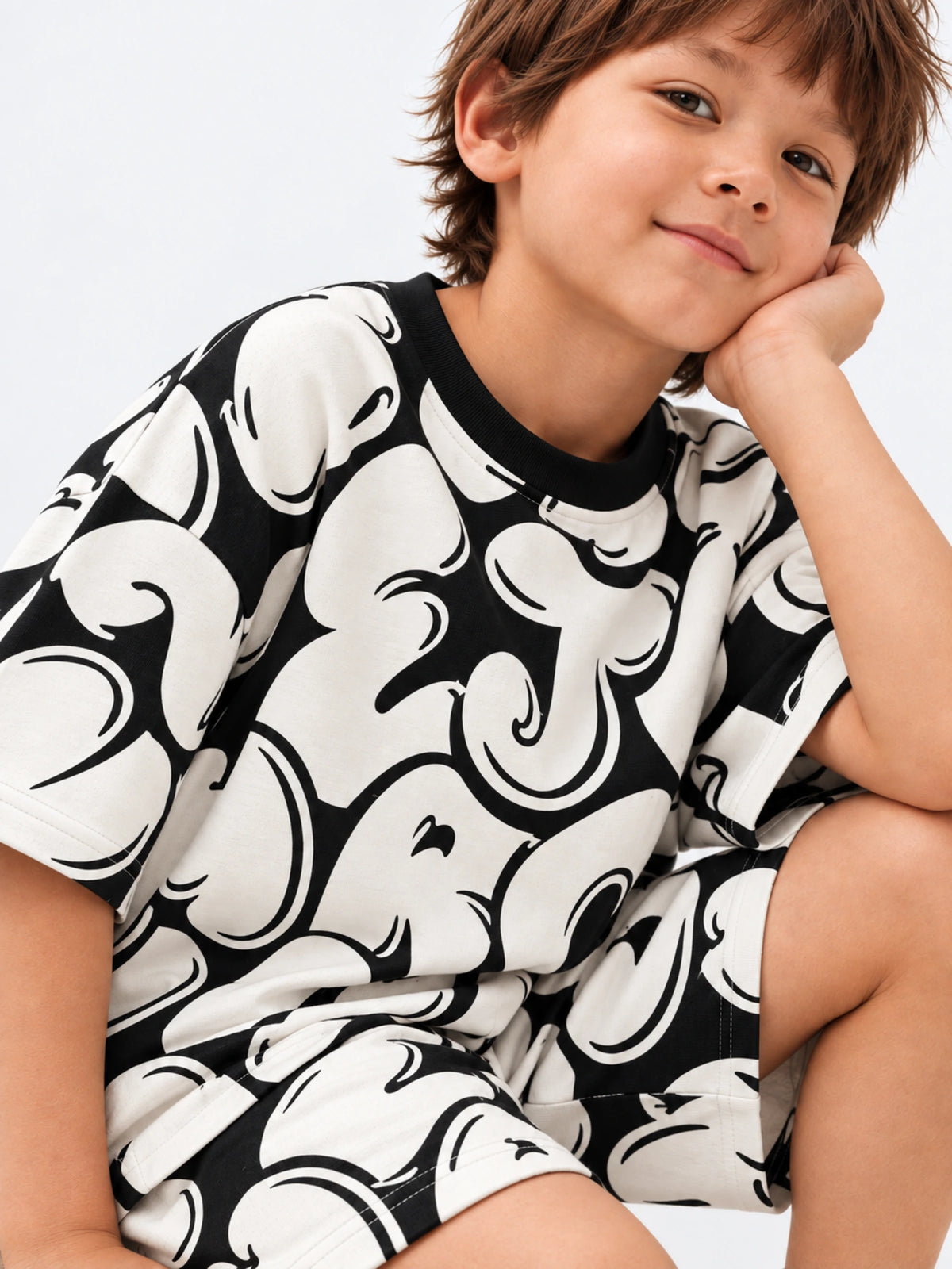 Scribble Pop Oversized Cord Set